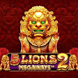 5 Lions Megaways 2 slot logo by Pragmatic Play at LuckyCapone Casino