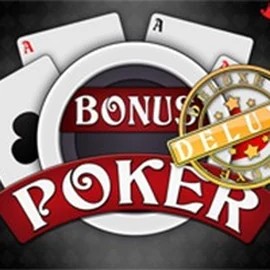 Official Table Games logo: Bonus Poker Deluxe - 3 Hands by RTG (Reel Time Gaming) at LuckyCapone Casino