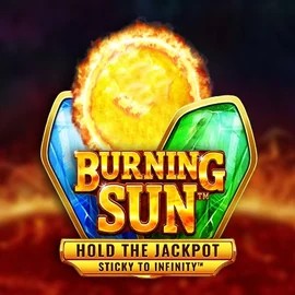 Burning Sun logo – Slots by Wazdan at LuckyCapone Casino