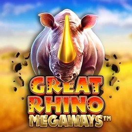 Great Rhino Megaways casino game by Pragmatic Play – featured logo at LuckyCapone Casino