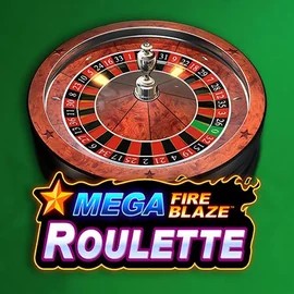 Official Table Games logo: Mega Fire Blaze Roulette by Playtech at LuckyCapone Casino